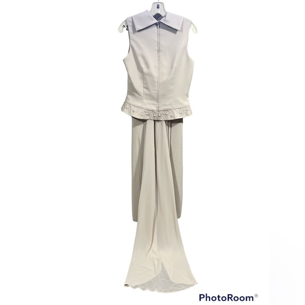 Vintage 90’s Mother of Bride Formal 2 piece‎ Gown with detachable train Size 12
